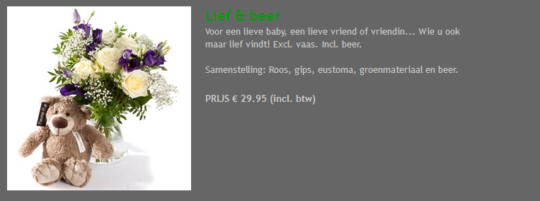 Lief en beer