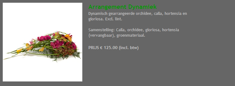 Arrangement Dynamiek