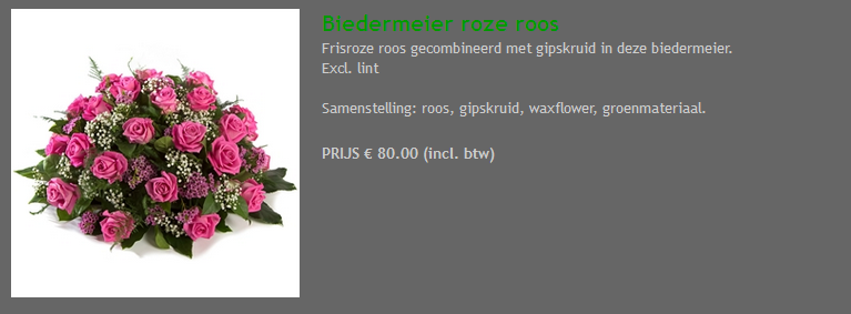 Bd Roze roos