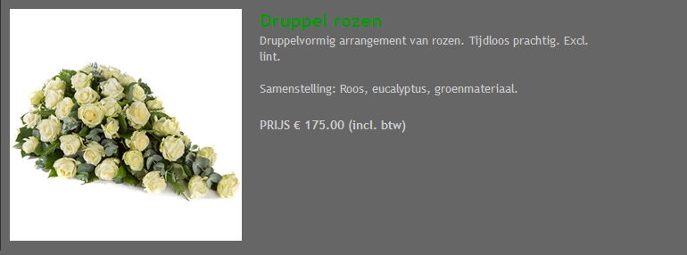 Druppel rozen