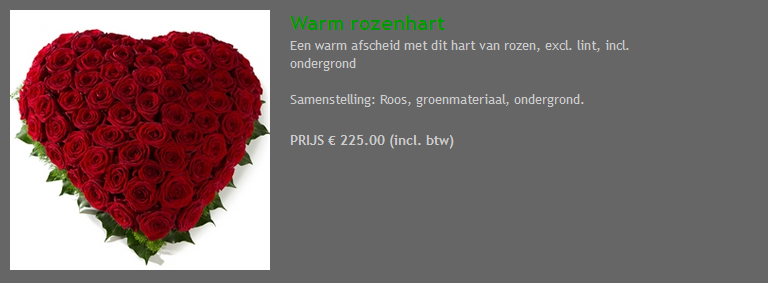 Warm rozenhart