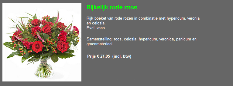 Rijkelijk rode rozen